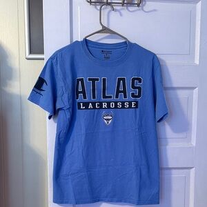 Champion Blue Atlas Lacrosse Tee